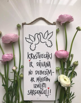 Koka dekors "Krustvecāki"